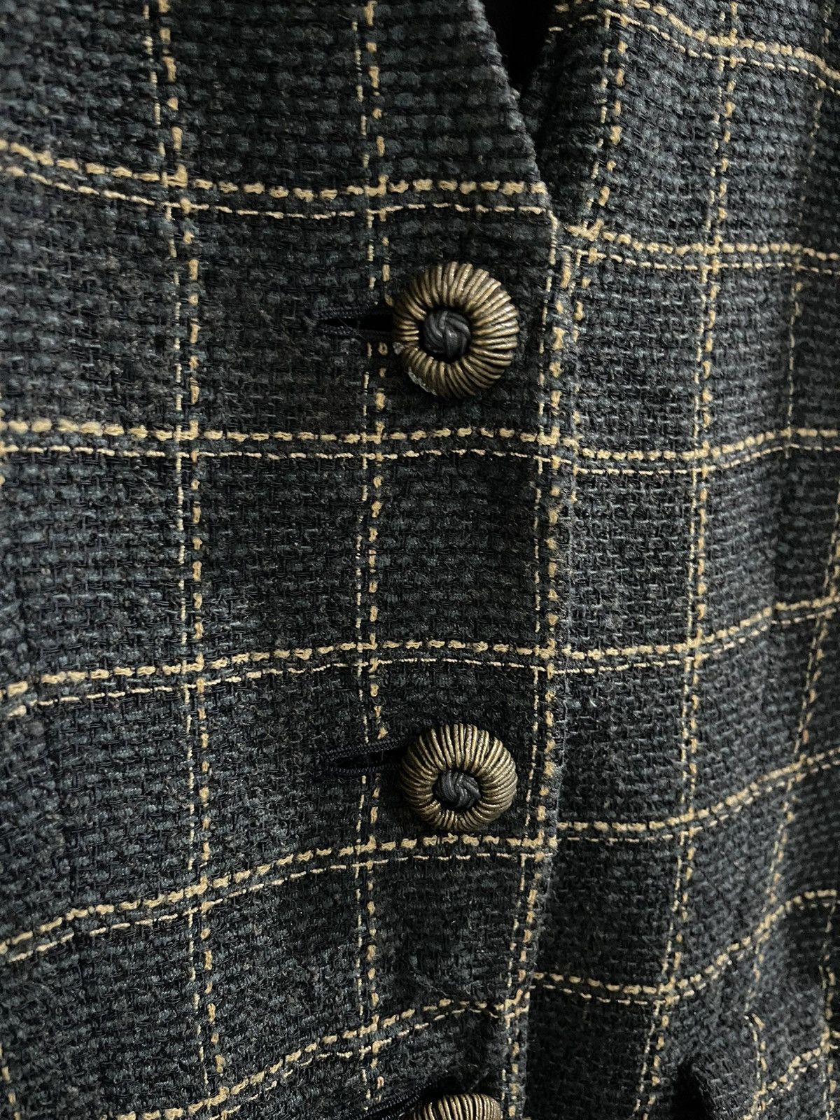 Dior archives Collarless tweed jacket Luxury Tweed Jackets for