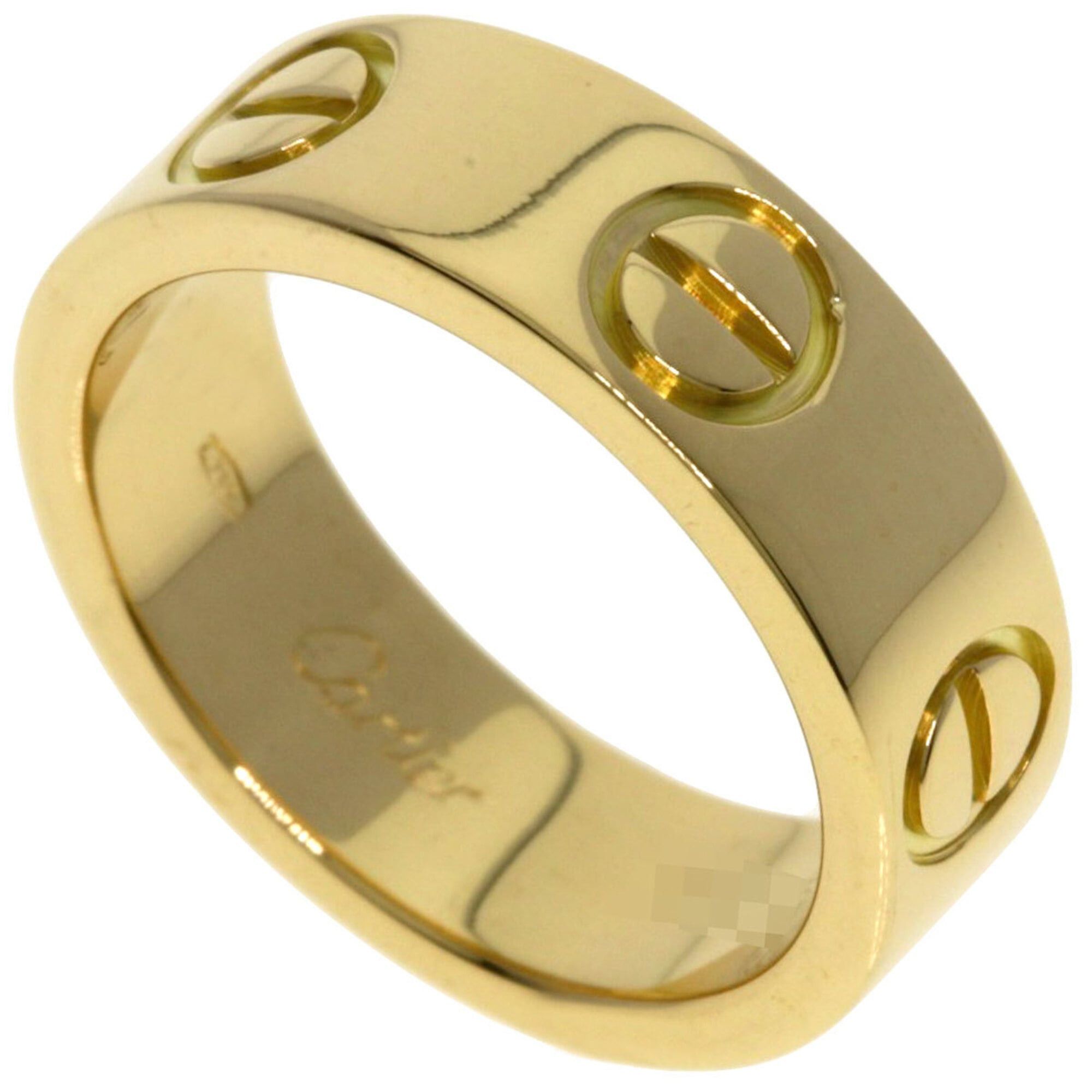 Cartier Cartier Love Ring #46, 18K Yellow Gold, Women's Ring, CARTIER Size ONE SIZE - 1 Thumbnail