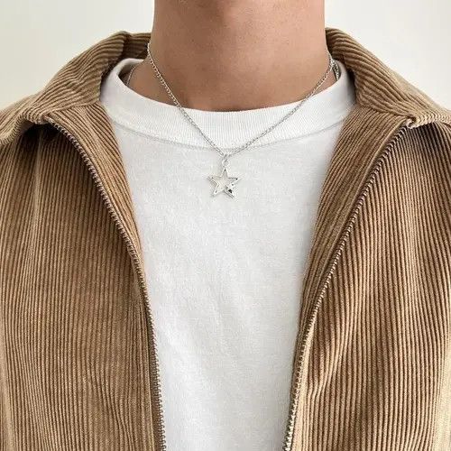 Jewelry Kizuki x Anzai vintage style silver star pendant necklace Size ONE SIZE - 6 Thumbnail