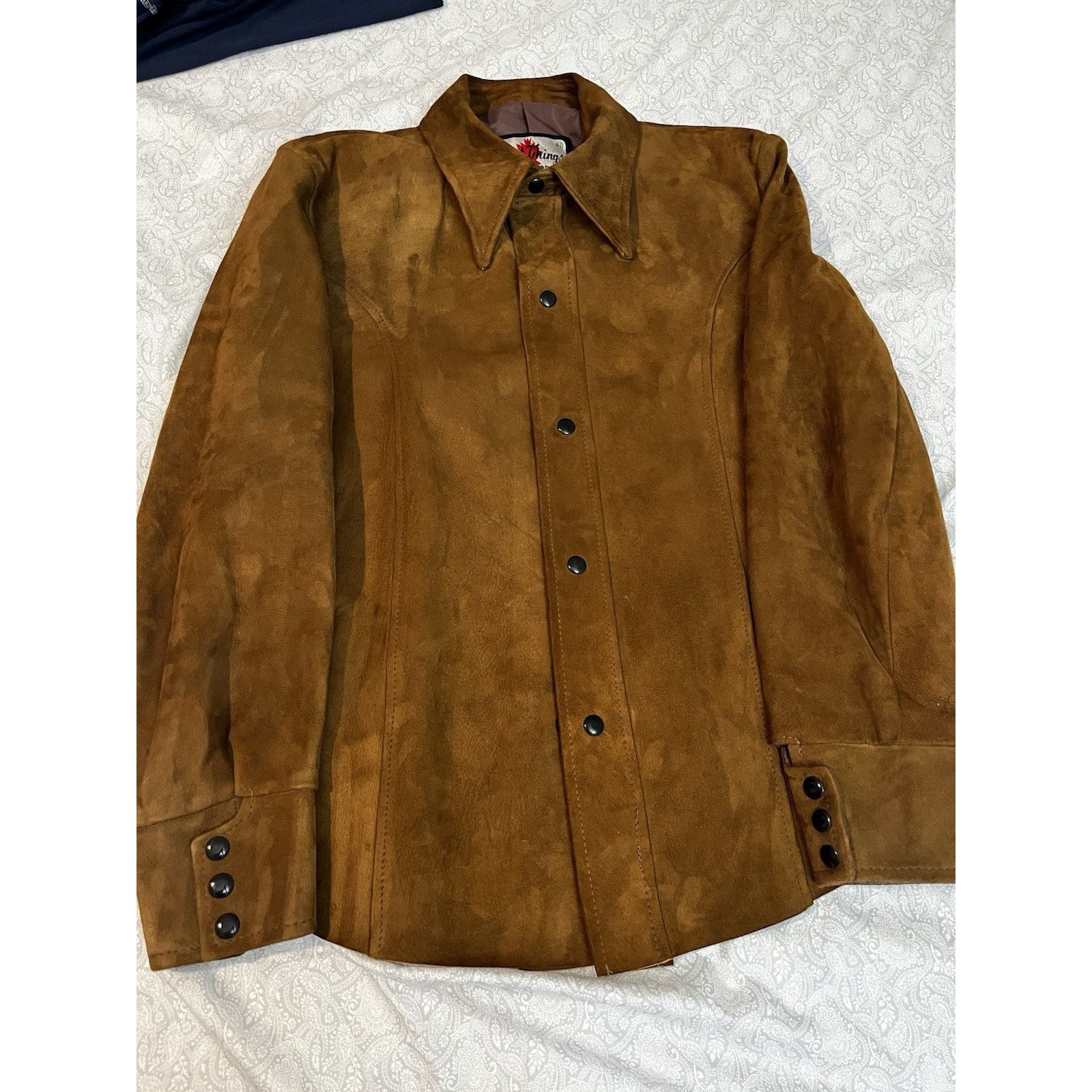 Other Vintage Great Things Canada Suede Leather Jacket 42 Western Size US L / EU 52-54 / 3 - 5 Thumbnail