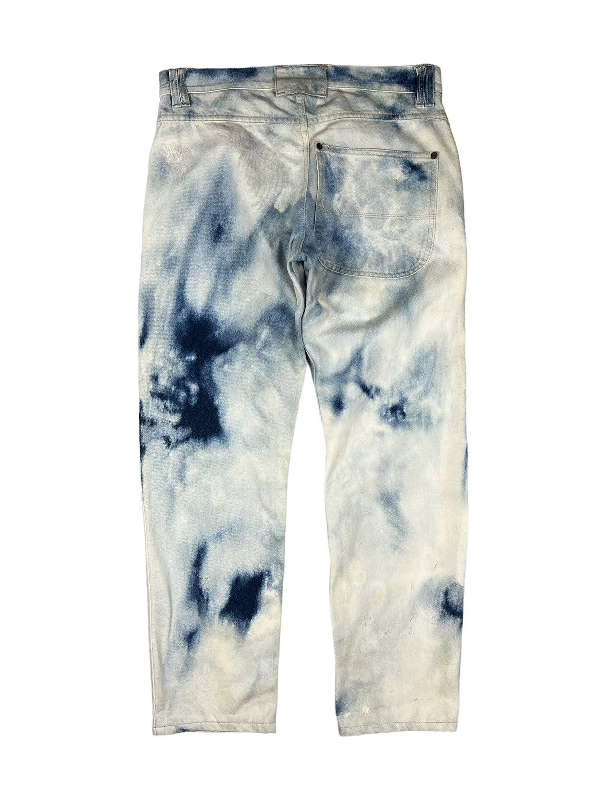 Marc Buchanan 1990 Pelle Pelle Marc Buchanan Acid Wash Tapered Jeans Size US 34 / EU 50 - 2 Thumbnail