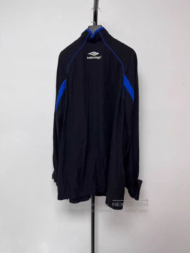 Balenciaga Balenciaga Letter Logo Printed Color-Blocked Zip-Up Collar Size L / US 10 / IT 46 - 2 Thumbnail