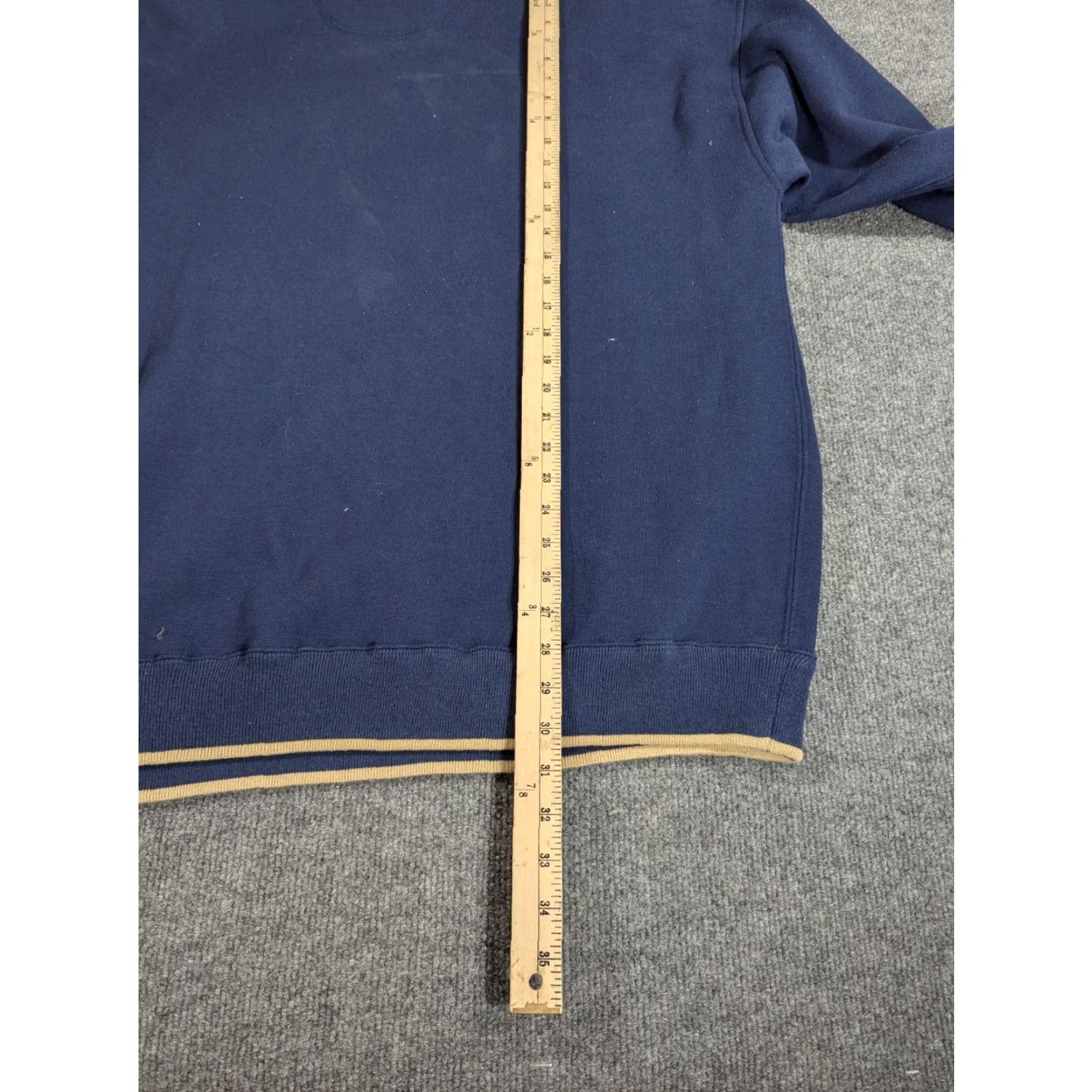 Vintage VTG Edinburgh Royal Society of Golf Sweatshirt Mens 2XL Blue Embroidered Pullover Shirt Size US XXL / EU 58 / 5 - 5 Thumbnail