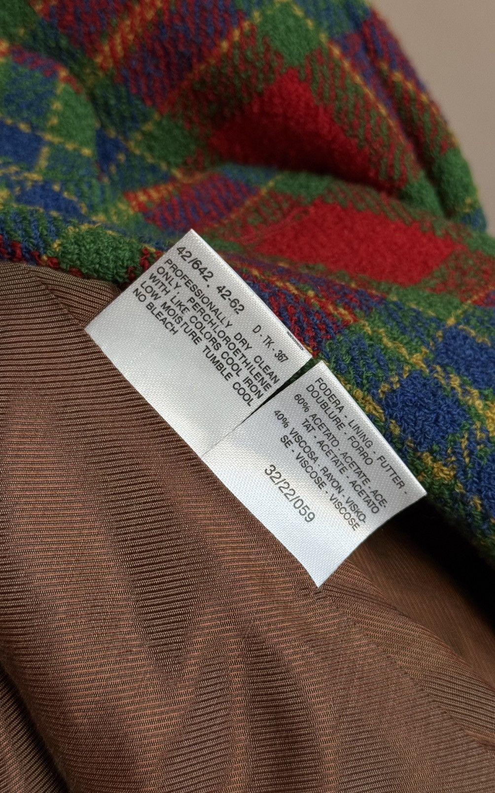 Max Mara Weekend Max Mara Scottish Tartan Plaid Blazer Suit Coat Size M / US 6-8 / IT 42-44 - 10 Thumbnail