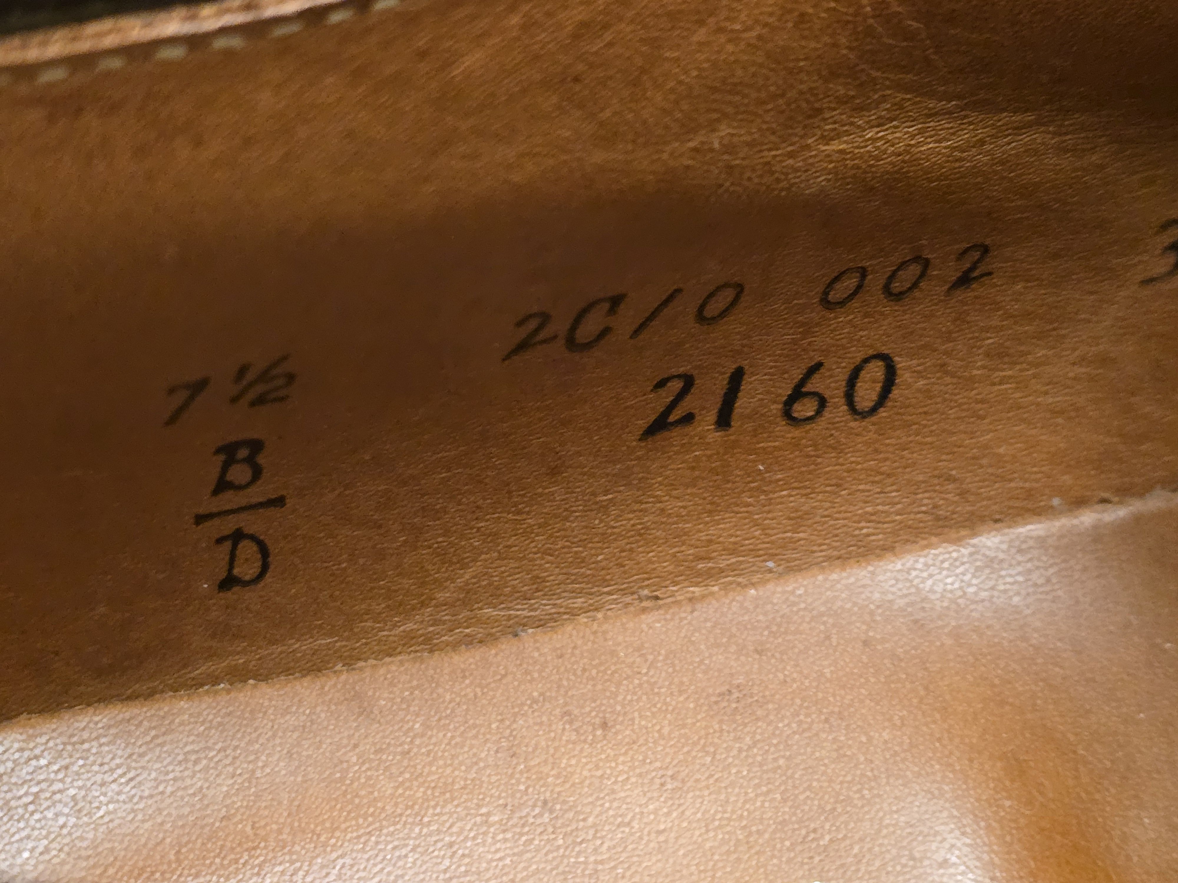 Alden Alden 2160 Shell Cordovan Shoes, 8 US / 7 UK, 2160 Bluchers Size US 7.5 / EU 40-41 - 7 Thumbnail