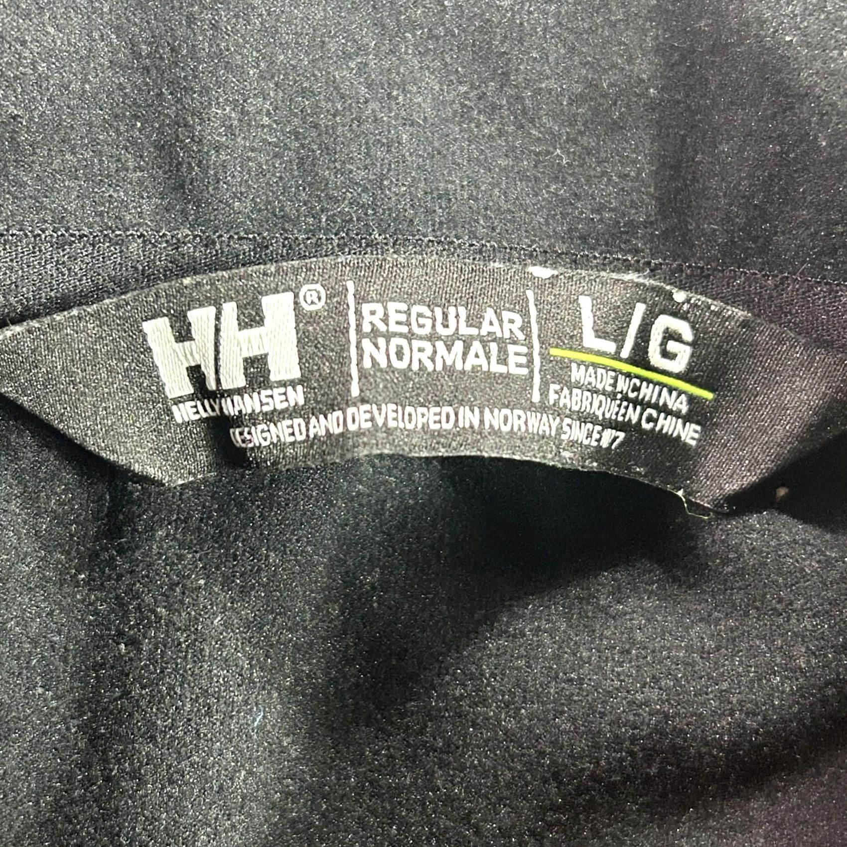 Helly Hansen Helly Hansen Pullover Mens L Black 1/4 Zip Long Sleeve Top Performance Size US L / EU 52-54 / 3 - 3 Thumbnail