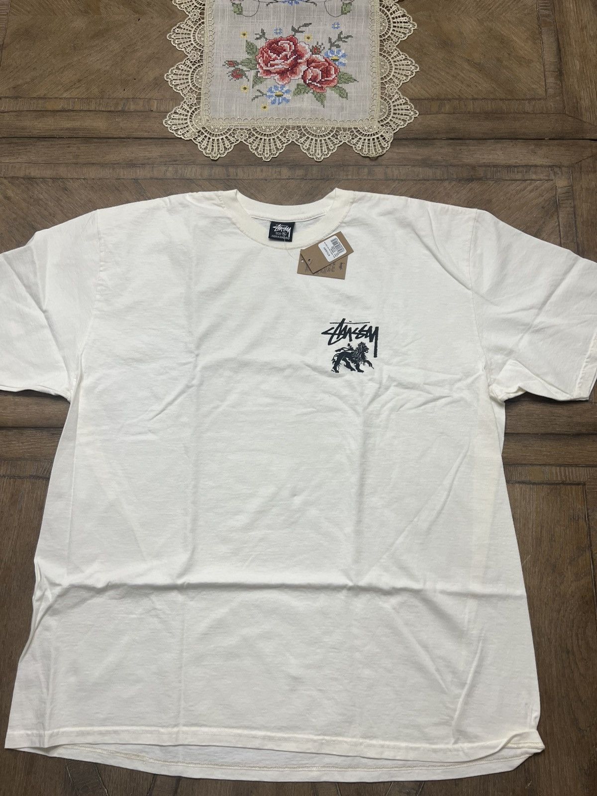 Stussy Lion T Shirt | Grailed