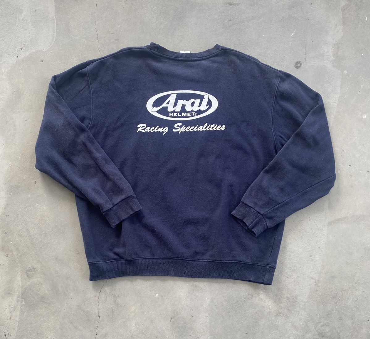 Japanese Brand × Vintage VINTAGE ARAI RACING SPECIALITIES SWEATSHIRT Size US L / EU 52-54 / 3 - 7 Thumbnail
