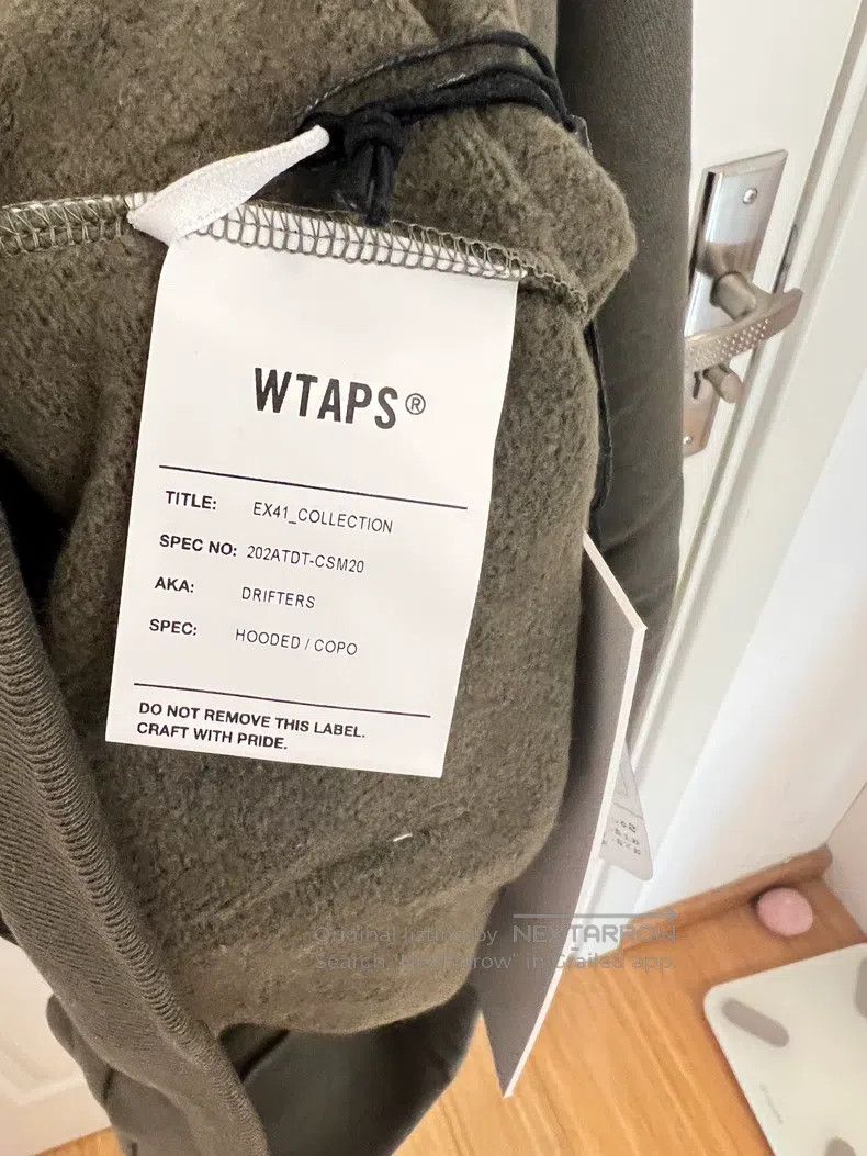 Wtaps Wtaps Flame fleece hoodie Size US M / EU 48-50 / 2 - 5 Thumbnail