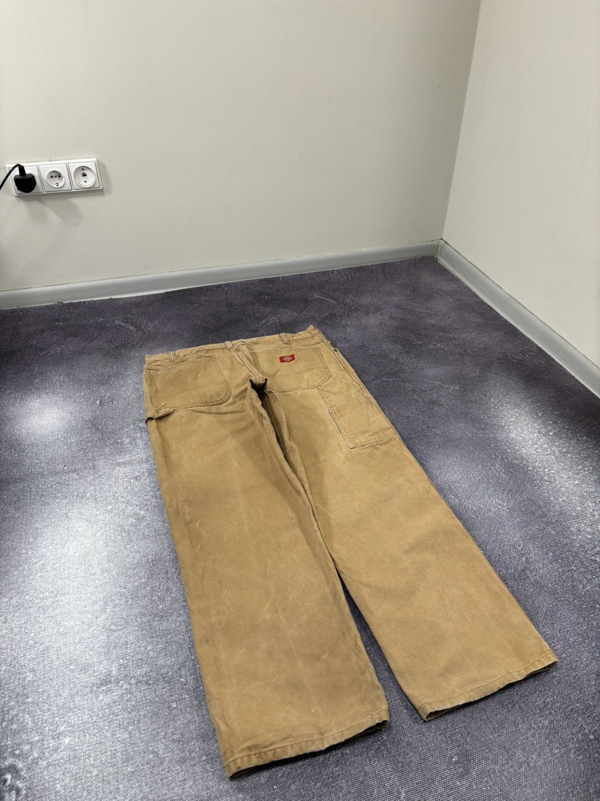 Dickies Vintage Dickies Y2K Mustard USA Work Carpenter Baggy Pants Size US 38 / EU 54 - 3 Thumbnail