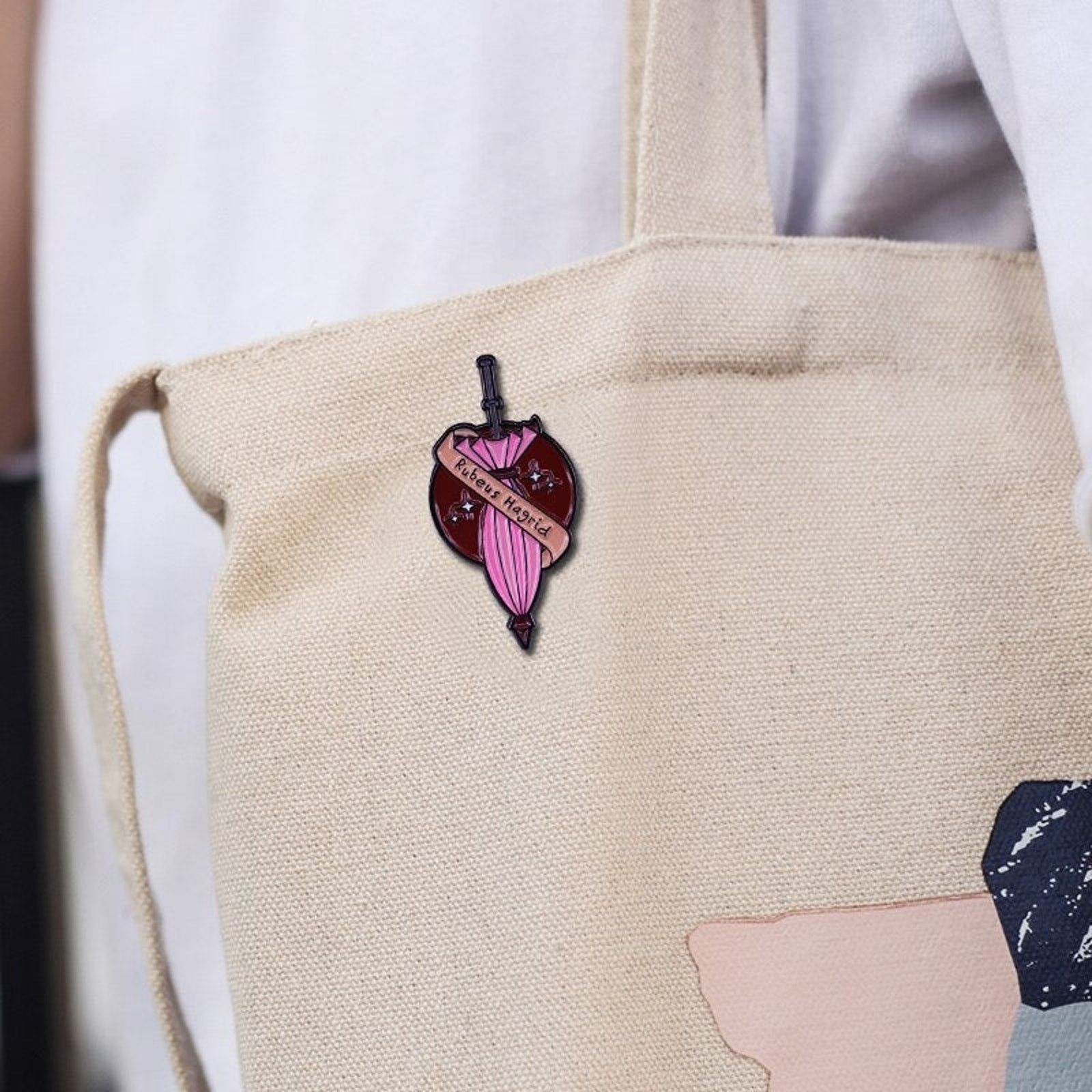 Japanese Brand Hagrid's Pink Umbrella Harry Potter Enamel Pins 94 Size ONE SIZE - 5 Thumbnail
