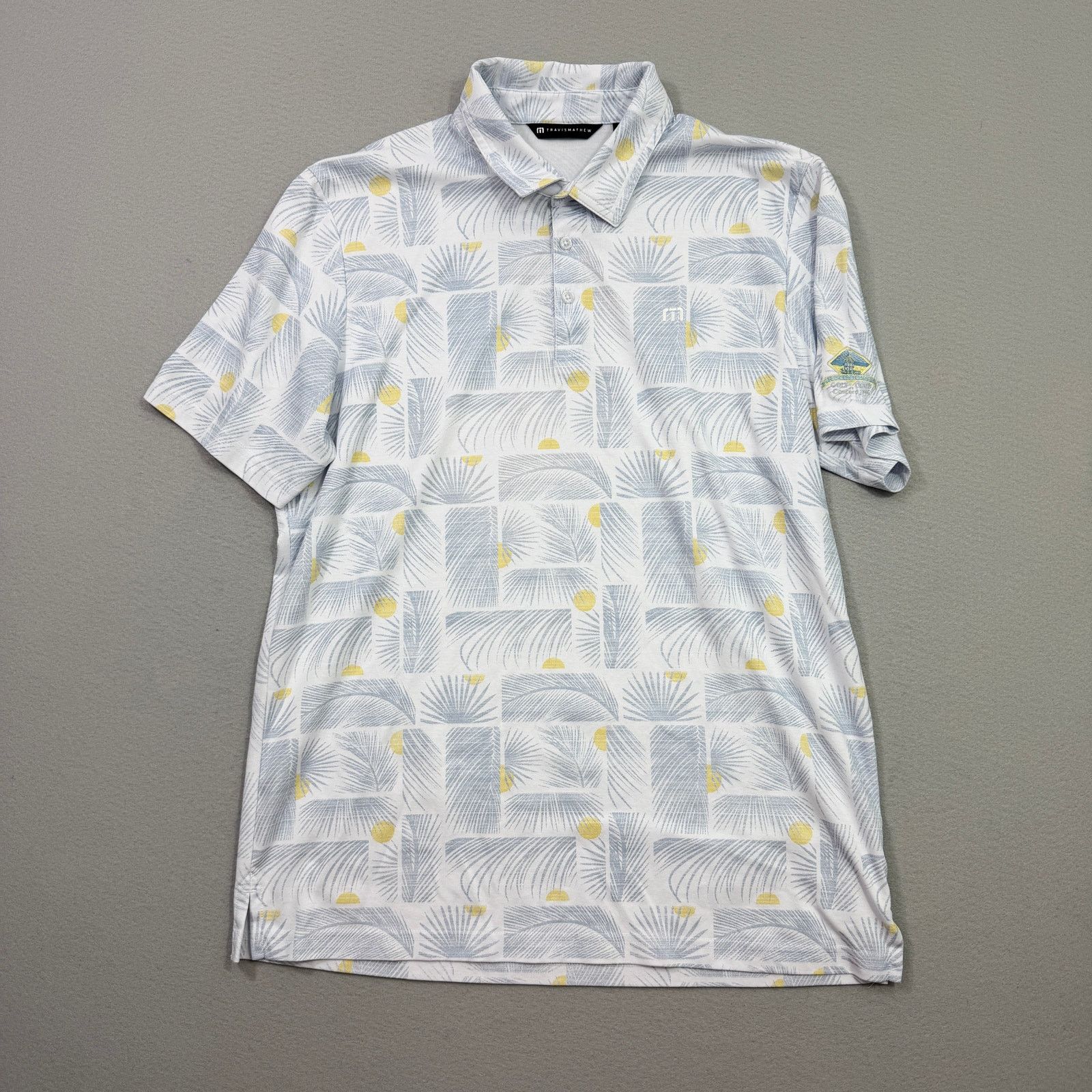 TravisMathew Travis Matthew Sun Guilt Polo Men's XL Tropical Floral Golf Size US XL / EU 56 / 4 - 1 Thumbnail