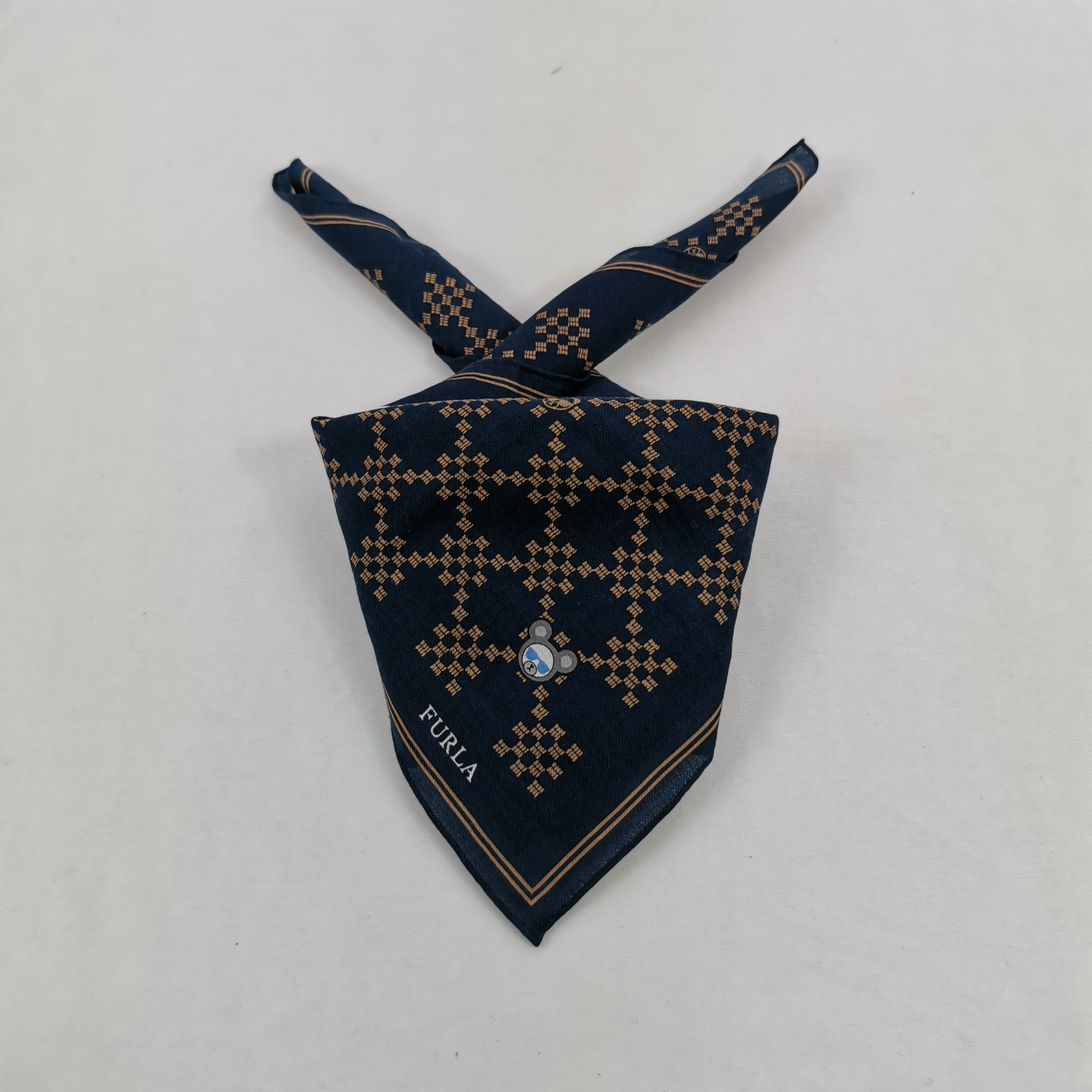 Furla Vintage FURLA Handkerchief Neckerchief Bandana Size ONE SIZE - 1 Thumbnail
