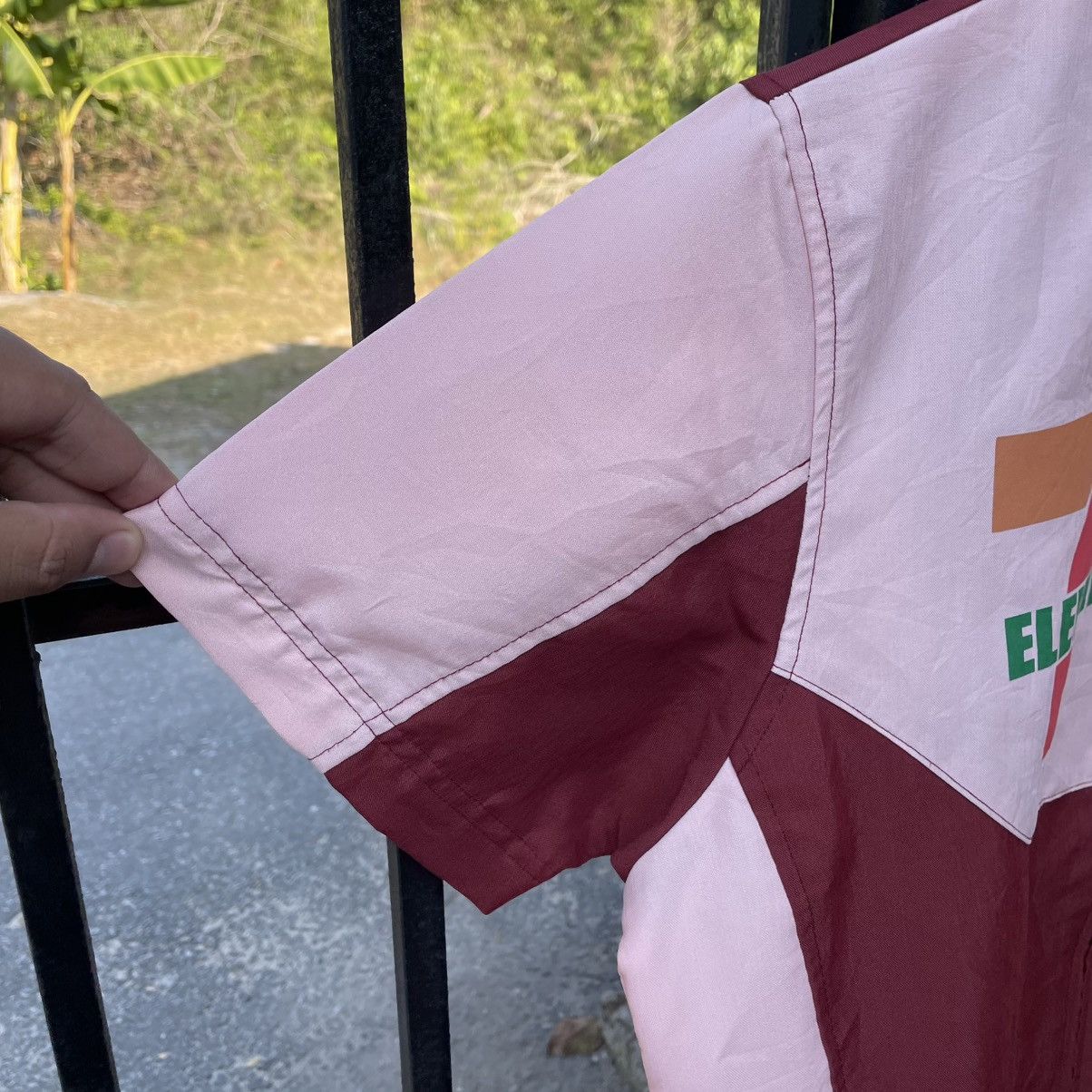 Japanese Brand 🔥Seven Eleven Big Logo Full Zipper Uniform Work Shirts Size US S / EU 44-46 / 1 - 7 Thumbnail