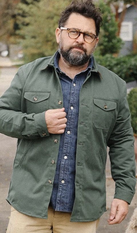 Dehen 1920 Dehen 1920 Waxed canvas Crissman overshirt Size US L / EU 52-54 / 3 - 1 Thumbnail