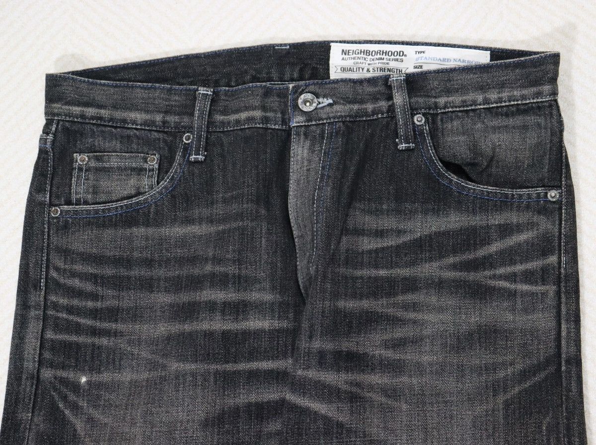 Neighborhood Neighborhood NBHD Washed Denim size L Size US 34 / EU 50 - 3 Thumbnail