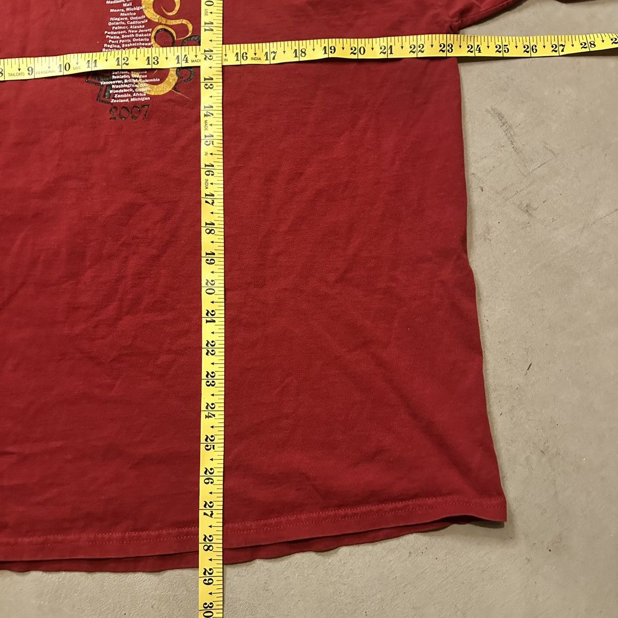 Gildan Vintage 2007 Discovering the Mystery Graphic Shirt Size XL Size US XL / EU 56 / 4 - 7 Thumbnail