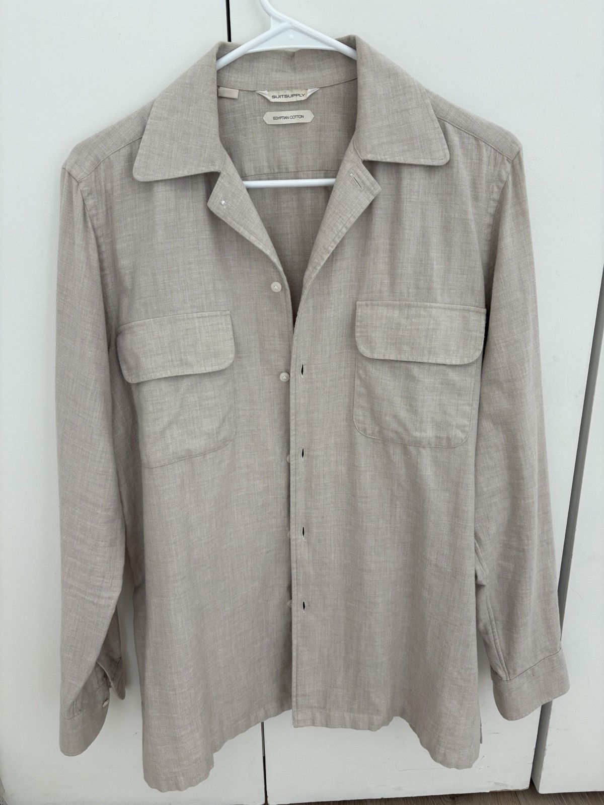 SUITSUPPLY safari egyptian cotton shirt