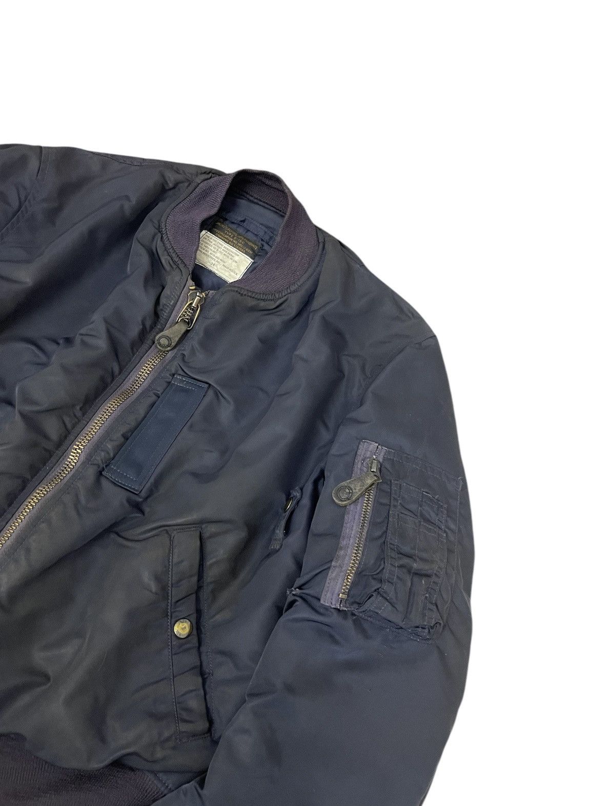 Vtg Alpha Industries Type B-15C Flying Bomber Jacket