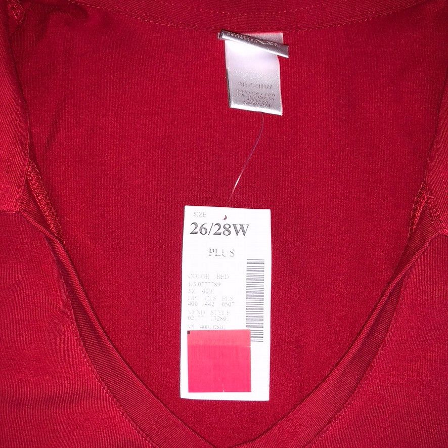 Vintage Stretch Perfect Women's T-shirt Summer Large Size 2xl Size XXL / US 16-18 / IT 52-54 - 3 Thumbnail