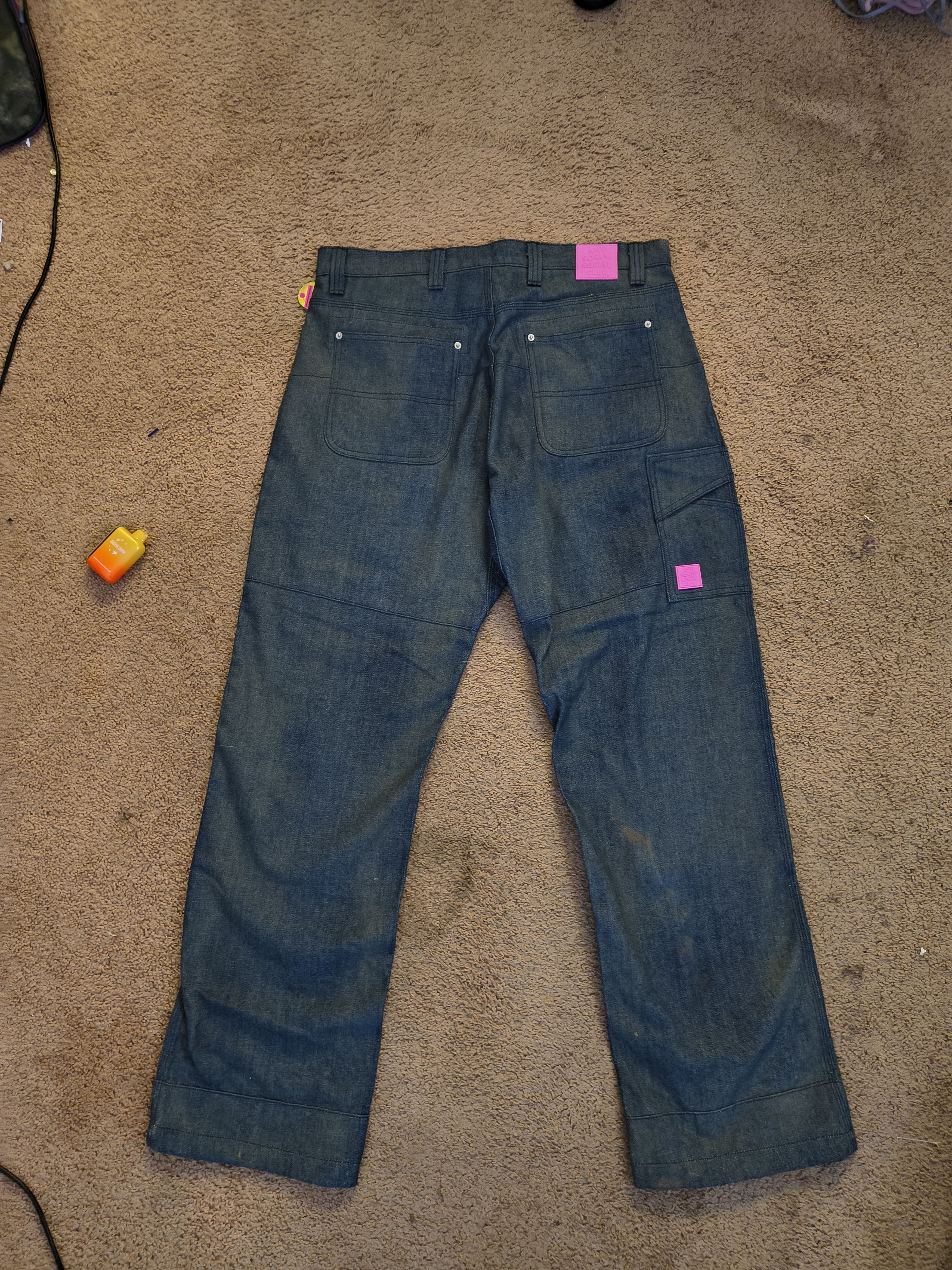 Anti Social Social Club Antisocial social club denim work pants brand new size 36 Size US 36 / EU 52 - 8 Thumbnail