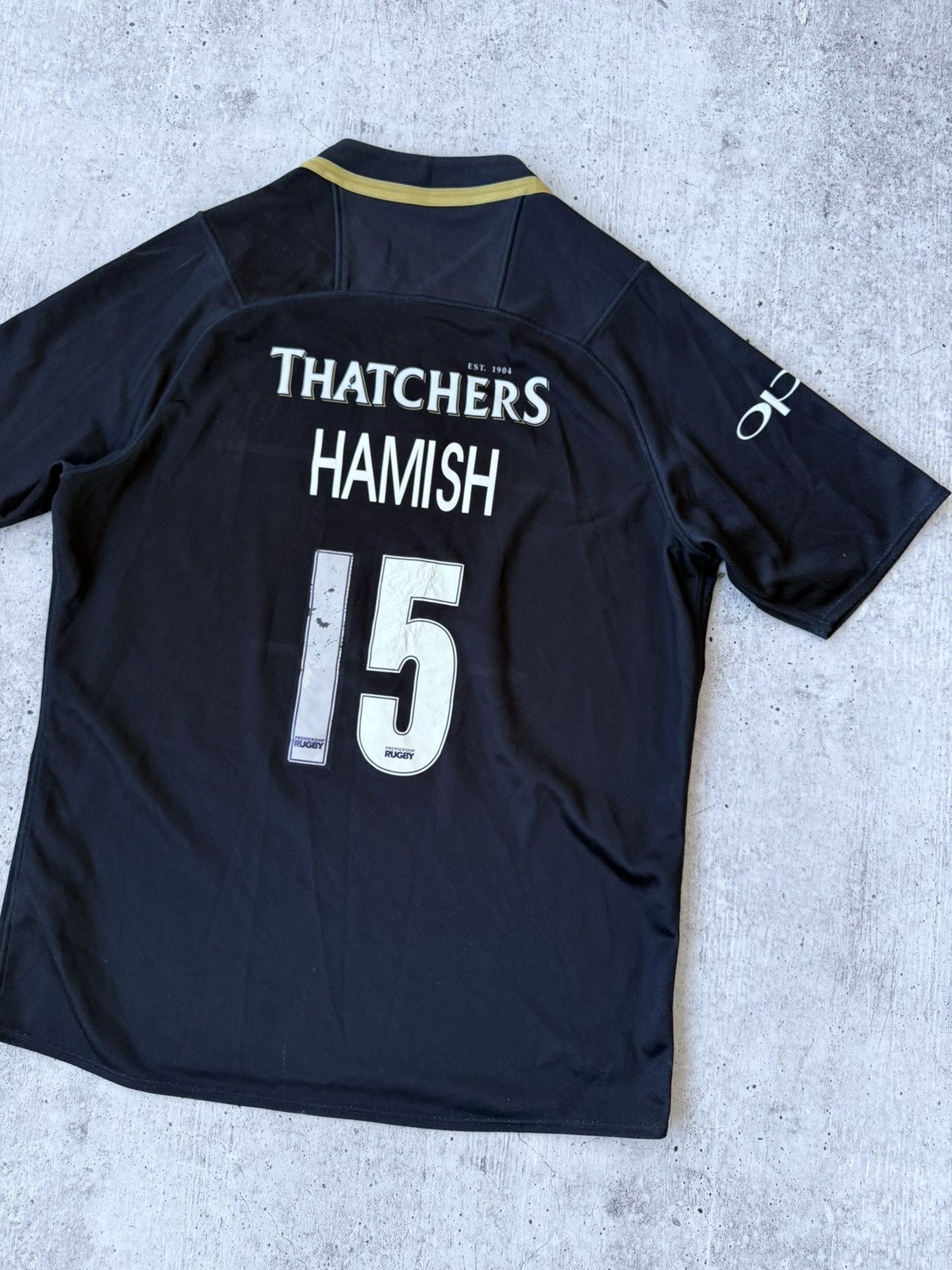 Canterbury of New Zealand Canterbury Bath Rugby 2017/2018 Hamish #15 Jersey Size US XL / EU 56 / 4 - 7 Thumbnail