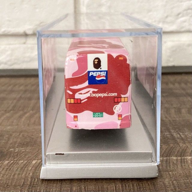 Bape × Pepsi 2001 BAPE × PEPSI Miniature Toy Bus ABC CAMO PINK NIGO APE Size ONE SIZE - 5 Thumbnail