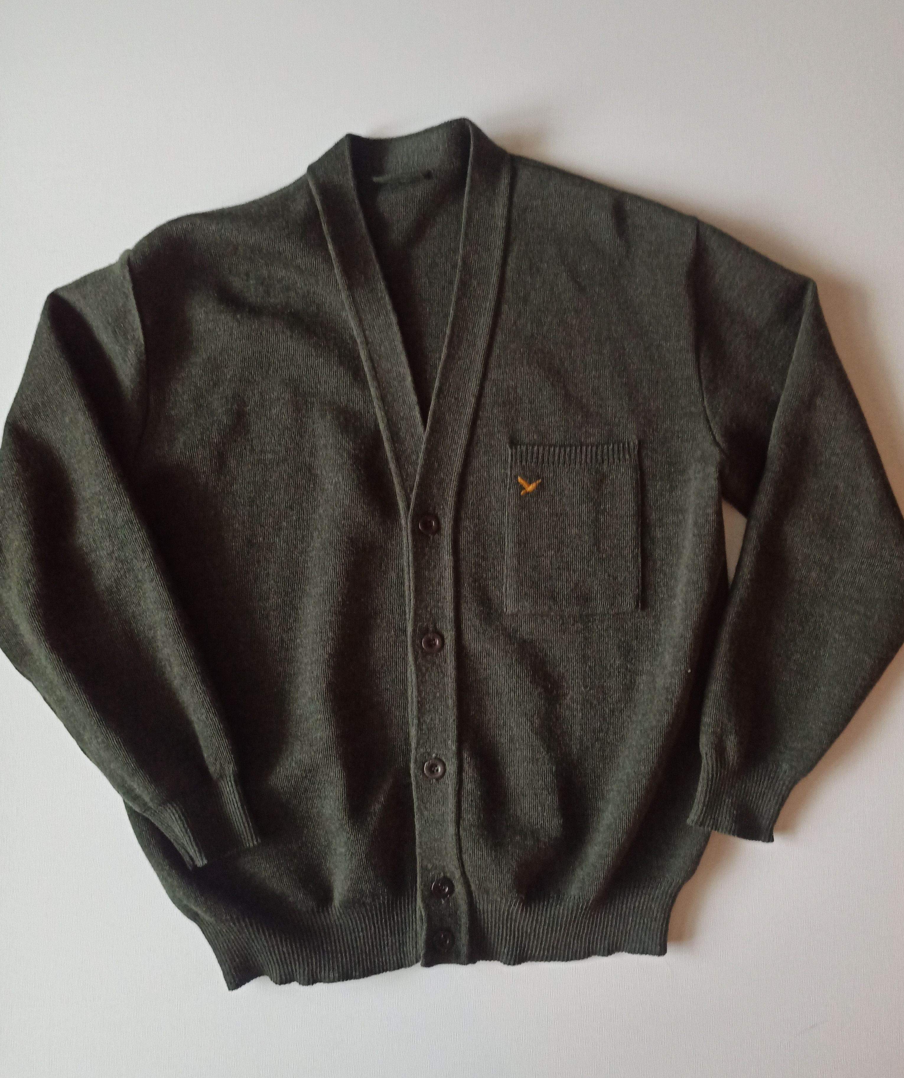 Vintage Schubert wool cardigan, size L Size US L / EU 52-54 / 3 - 1 Thumbnail