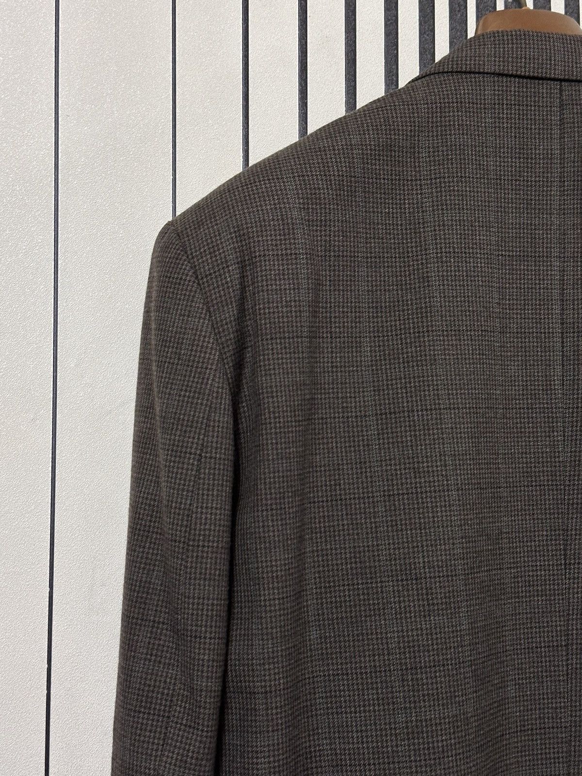 Comme des Garcons A/W89 Comme des Garcons Plaid Brown/Gray Luxury Wool Suit Size 48R - 12 Thumbnail
