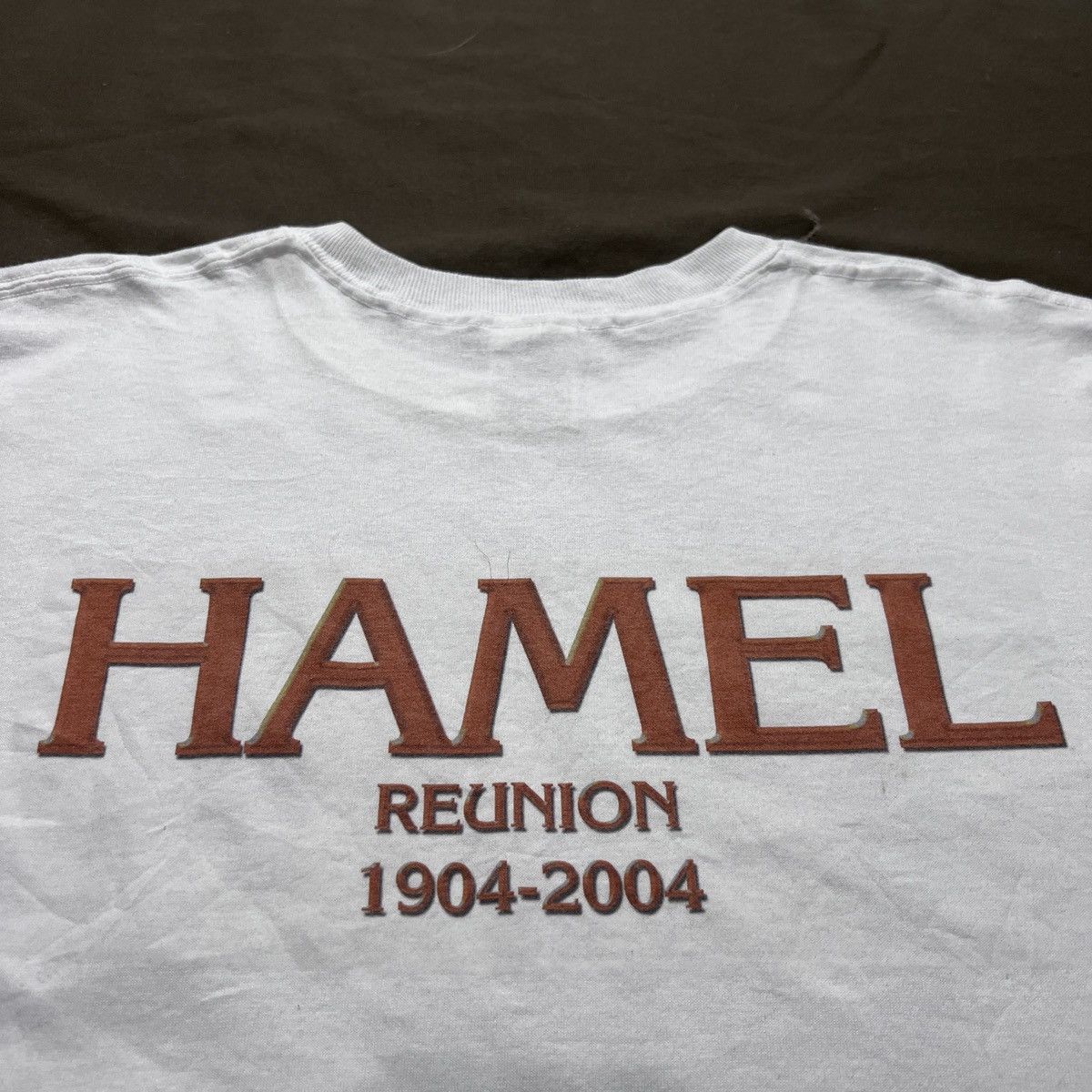Vintage 100th Anniversary HAMEL REUNION Photography Tee