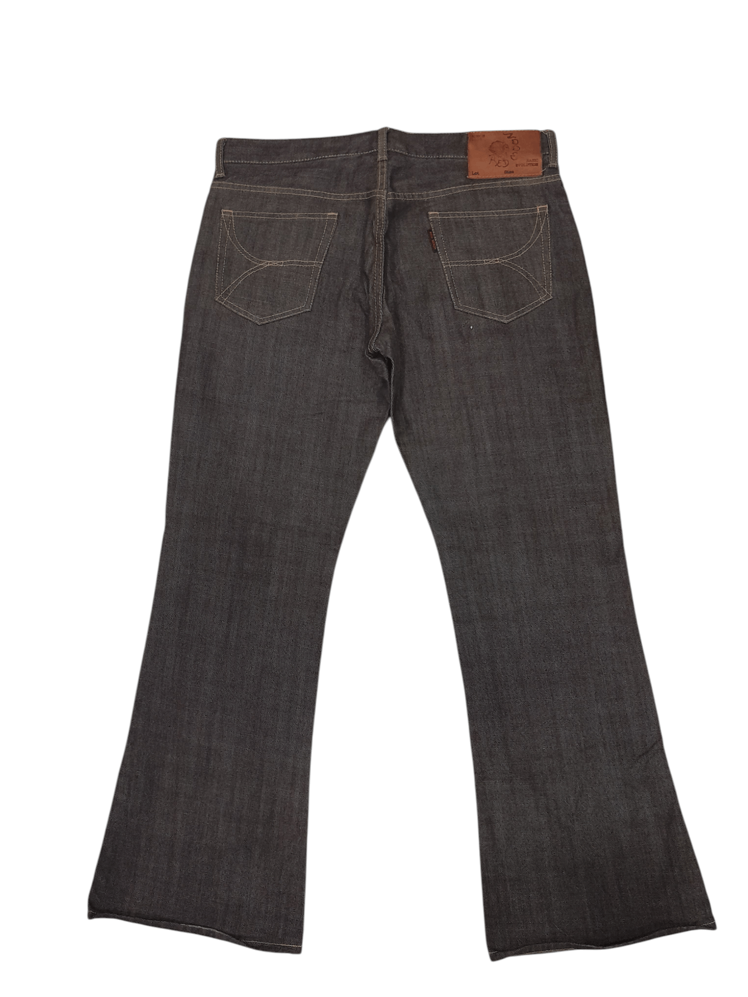 Redmoon Redmoon Japan Flare Denim Leather (F517) Waist 34 Size US 34 / EU 50 - 1 Thumbnail