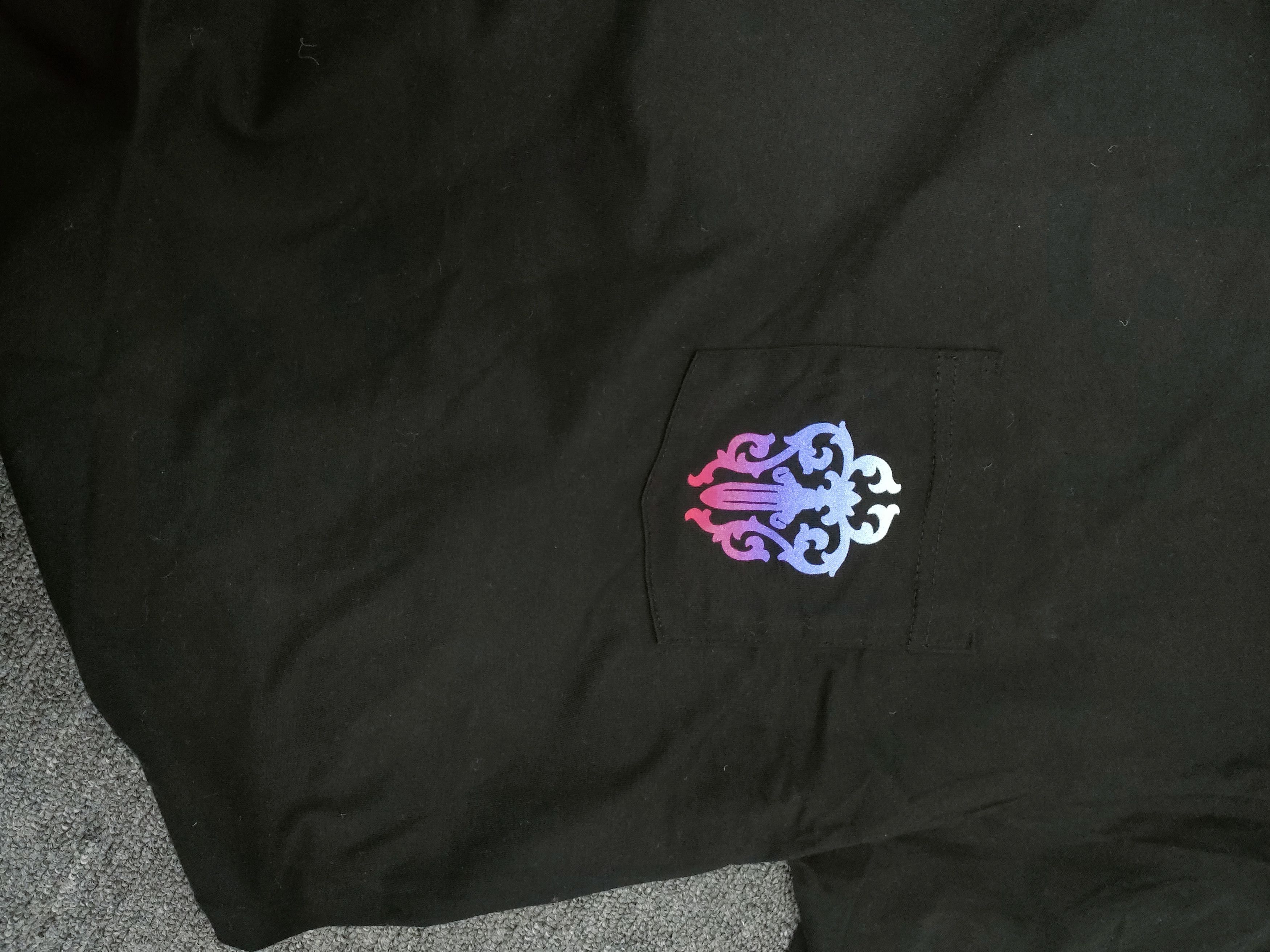 Chrome Hearts Chrome Hearts Gradient Dagger Horseshoe Long Sleeve Tee Size US XL / EU 56 / 4 - 7 Thumbnail