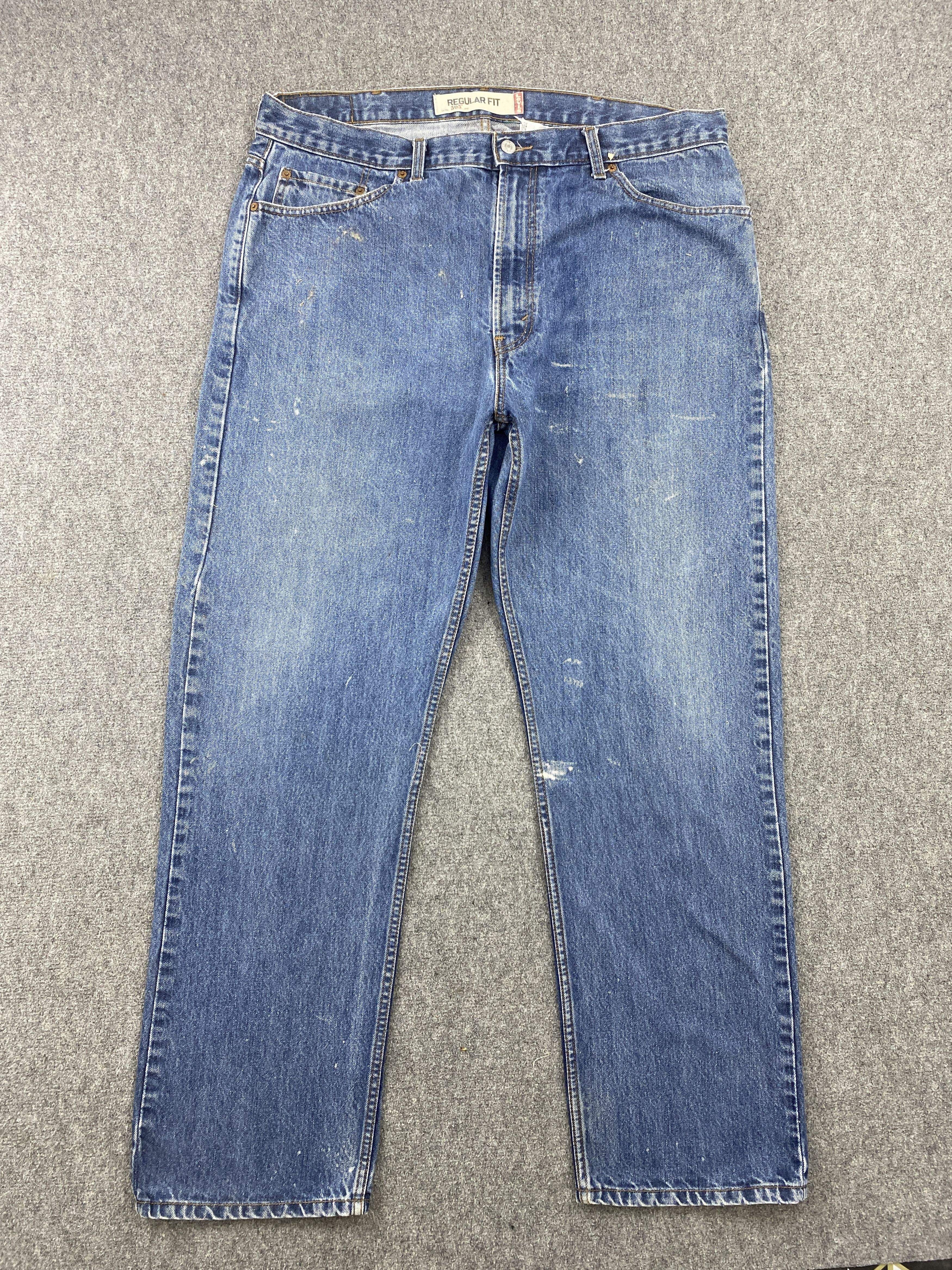 Levi's Faded Blue Vintage Levis 505 Jeans DP2313 Size US 39 - 1 Thumbnail