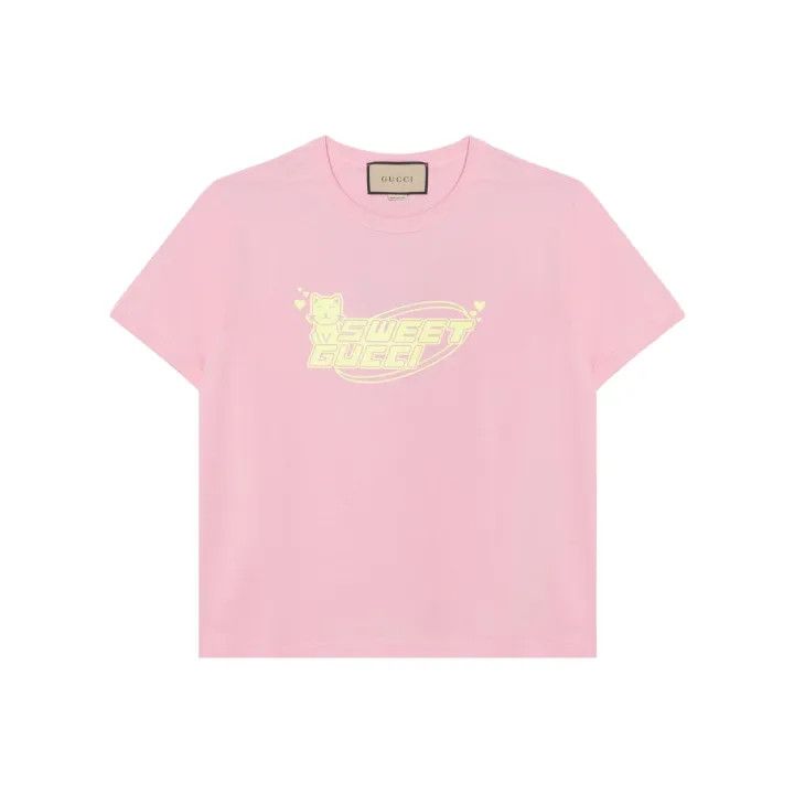 Gucci Sweet Logo Short Sleeve T-Shirt