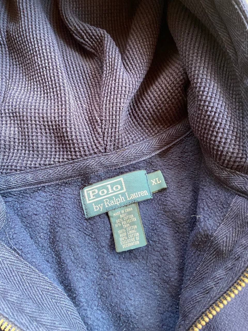 Polo Ralph Lauren Vintage Polo Ralph Lauren zip hoodie Size US XL / EU 56 / 4 - 3 Thumbnail