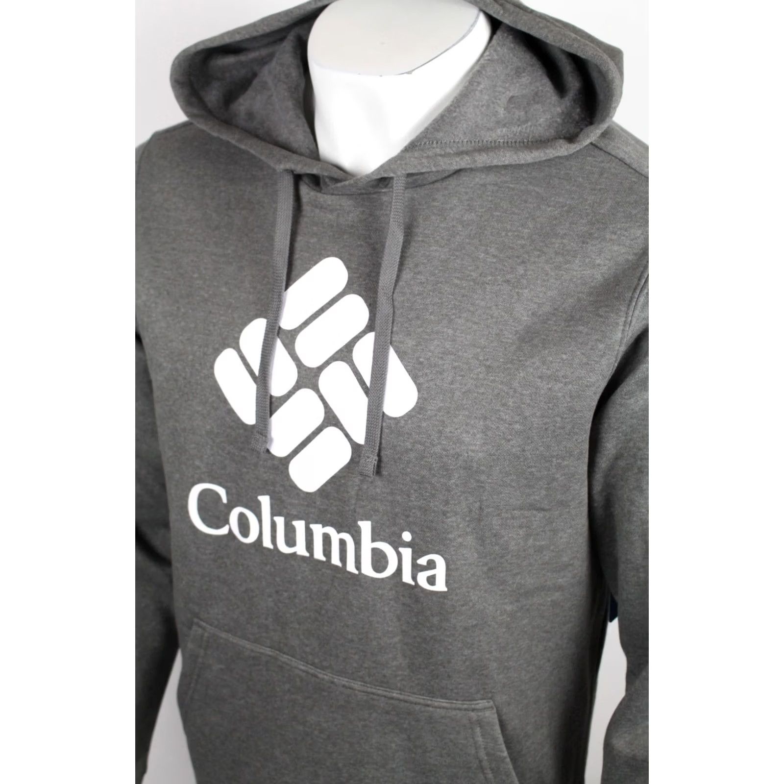 Vintage Columbia Men's Hoodie Trek Big Graphic Sweatshirt M Medium Dark Grey AM5782 031 Size US M / EU 48-50 / 2 - 4 Thumbnail