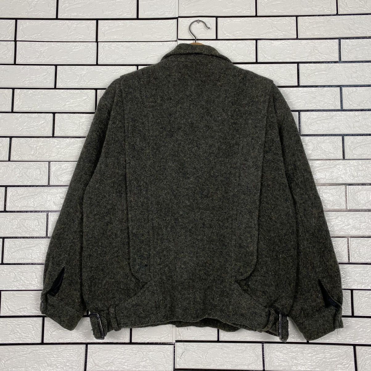 Vintage 📌Bondage Double Collar Wool Jacket Mr Drigo Issey Miyake Size US L / EU 52-54 / 3 - 9 Thumbnail