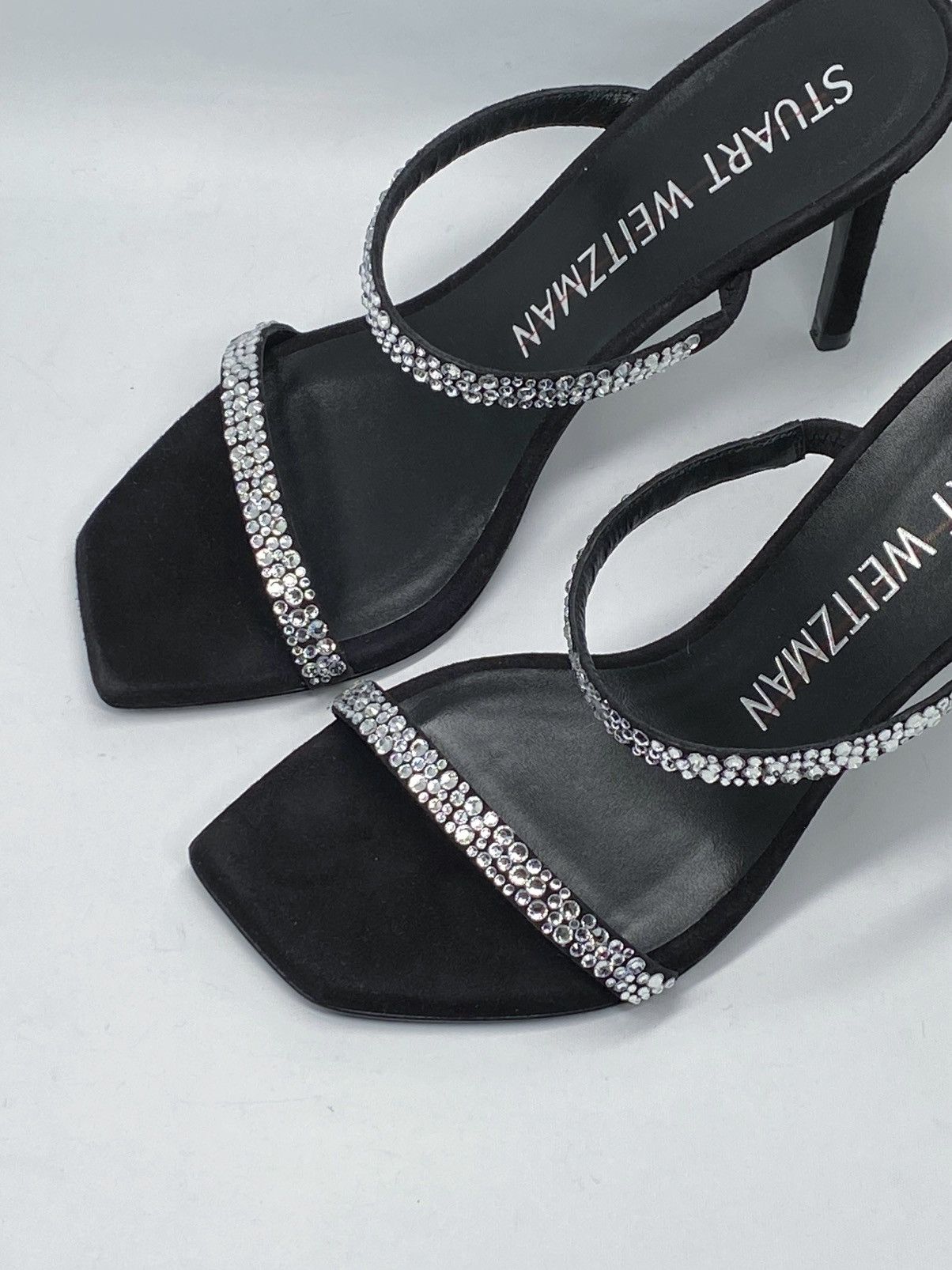 Stuart Weitzman Stuart Weitzman Suede Embellished Sandals size 6.5 Size US 6.5 / IT 36.5 - 5 Thumbnail