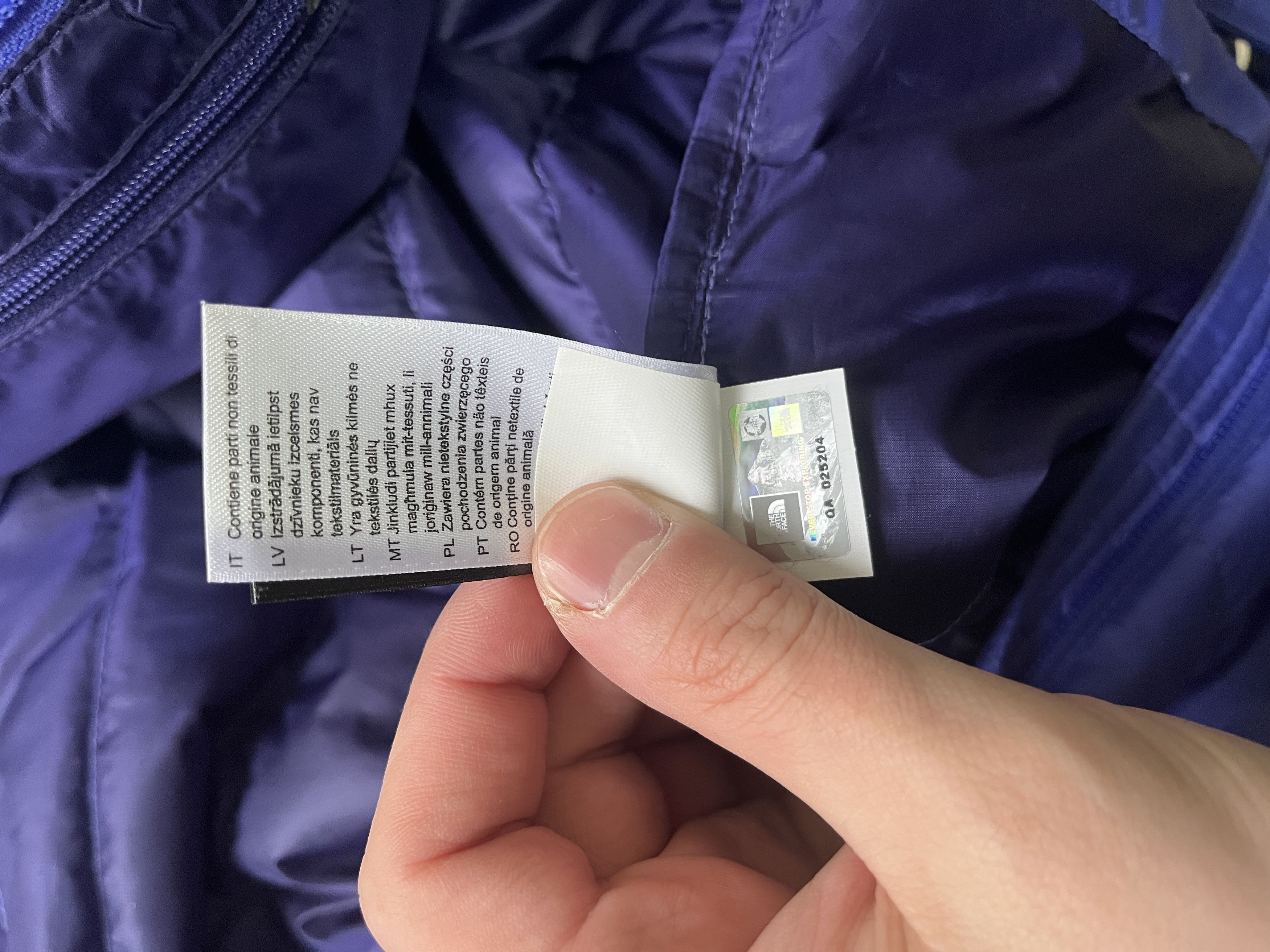 The North Face The North Face Women’s Lightweight Down Jacket Purple Puffer Size M / US 6-8 / IT 42-44 - 5 Thumbnail