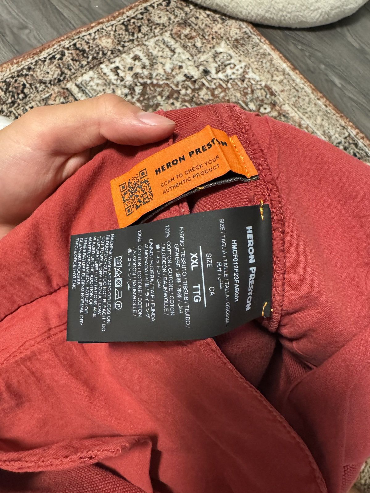 Heron Preston Heron Preston Canvas Cargo Pants Size US 40 / EU 56 - 8 Thumbnail