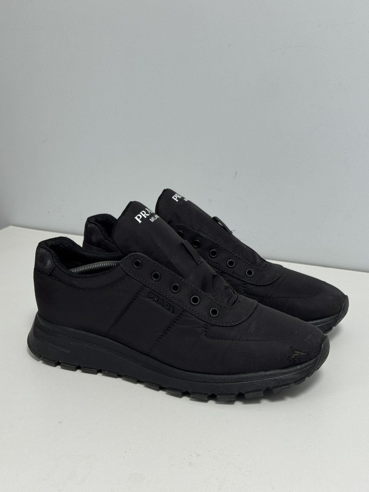 Prada PRADA Nylon PRAX Sneakers Men’s Size 10 Size US 10 / EU 43 - 9 Thumbnail