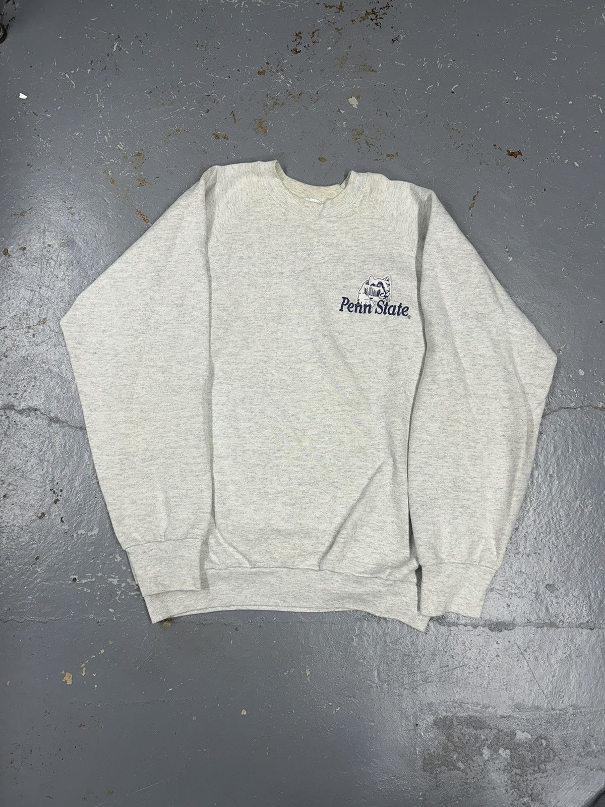 Vintage Crazy Vintage Grey Penn State University Pullover Crewneck Size US M / EU 48-50 / 2 - 1 Thumbnail
