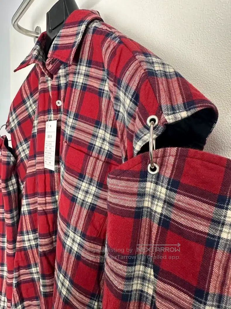 Vetements Vetements Padded shoulder checkered quilted deconstructed Size US S / EU 44-46 / 1 - 3 Thumbnail
