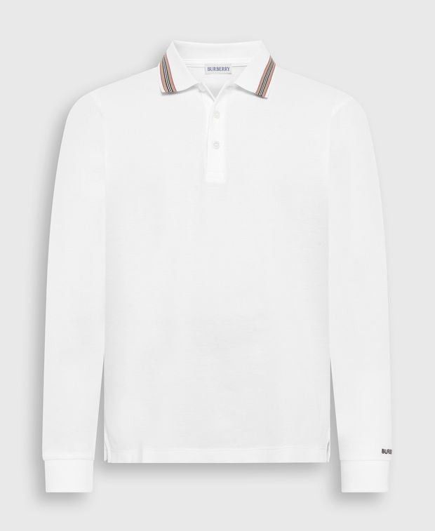 Long-sleeved polo shirt