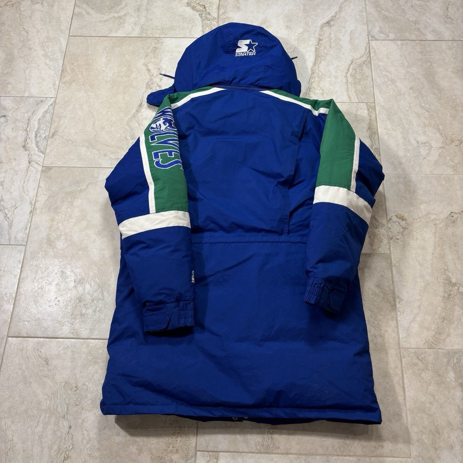 Starter Starter Minnesota Timberwolves Parka Jacket Sz L Down Puffer Size US L / EU 52-54 / 3 - 4 Thumbnail