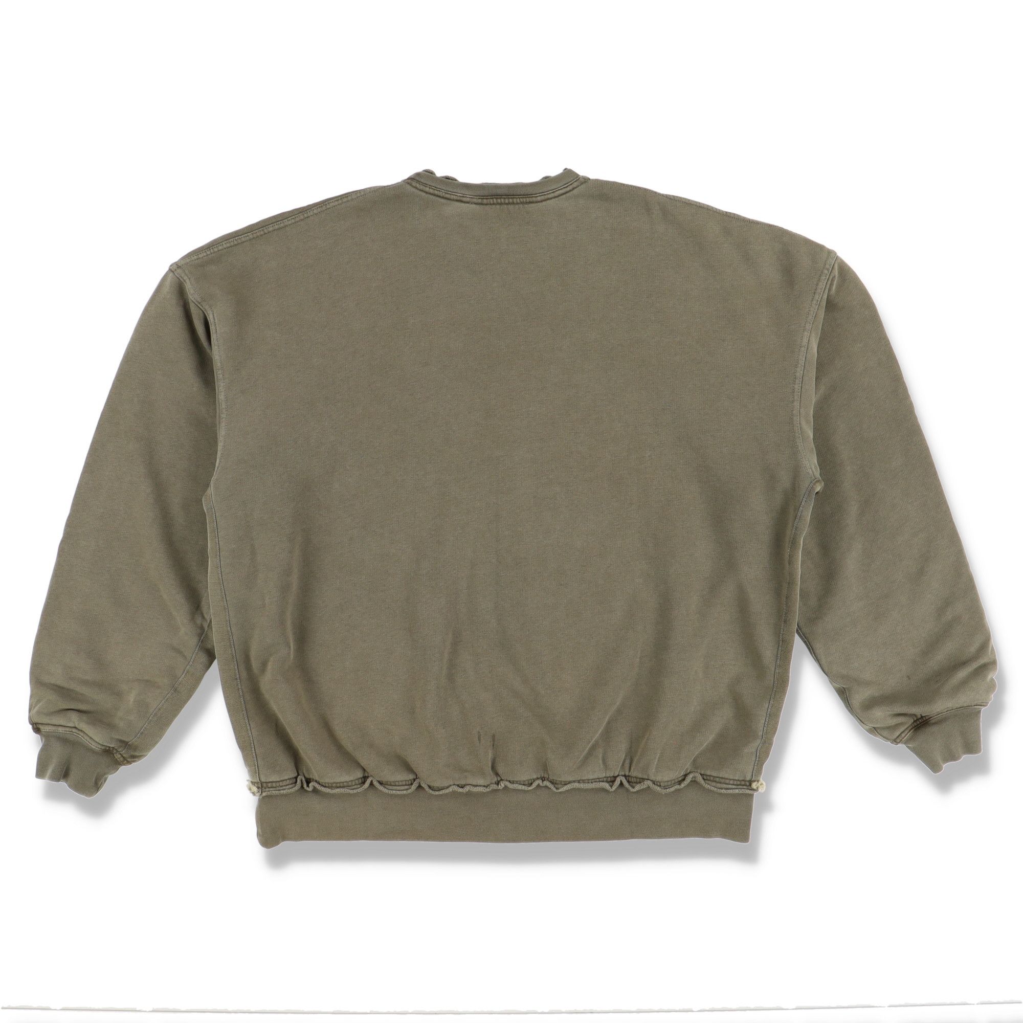 Haider Ackermann Khaki Double Layer Perth Sweatshirt Size US M / EU 48-50 / 2 - 9 Thumbnail