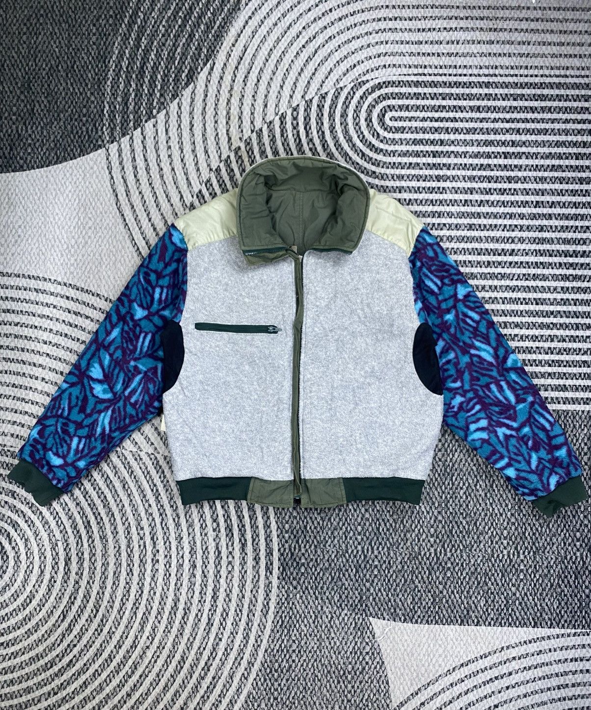 The North Face 🔥Vintage 90s The North Face Reversible Bomber Jacket Size US M / EU 48-50 / 2 - 2 Thumbnail
