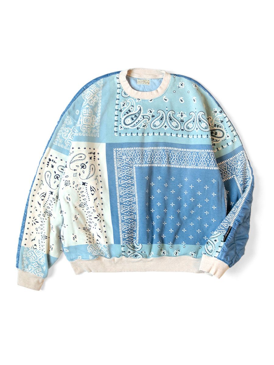 Kapital Kapital Fleece bandana pattern Bibark BIG sweatshirt Size US M / EU 48-50 / 2 - 1 Thumbnail