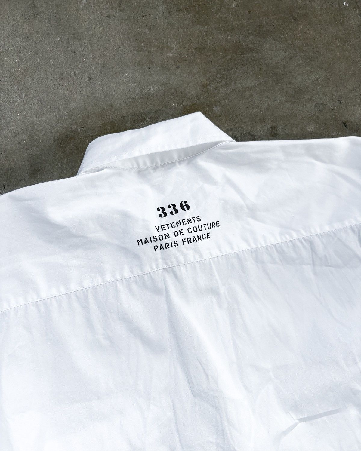 Vetements Vetements Haute Couture Cropped Shirt Size US M / EU 48-50 / 2 - 4 Thumbnail