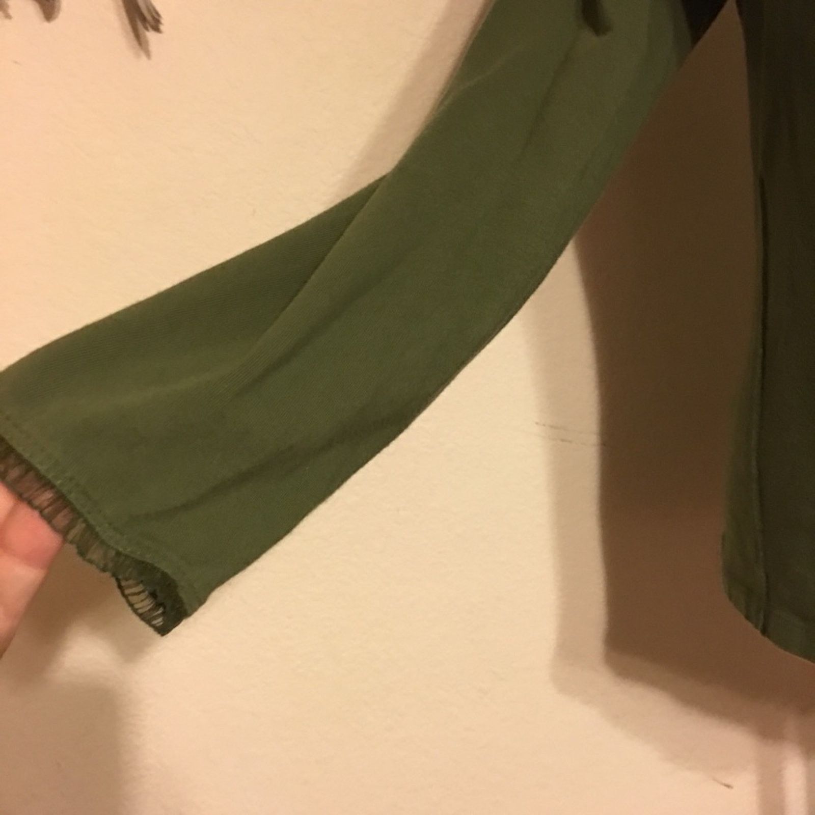 Other Metro Style green long sleeve tunic top M Size M / US 6-8 / IT 42-44 - 3 Thumbnail